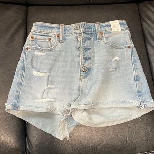 Express high rise Mom Shorts